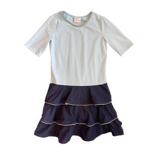 Hanna Andersson girls blue dress. Size 12.